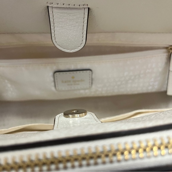 Kate Spade Black and Cream Grand Street Lydia Tote - Picture 8 of 11